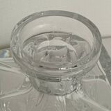 Lancel Paris vintage crystal whiskey decanter