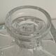 Vintage crystal whisky carafe Lancel Paris