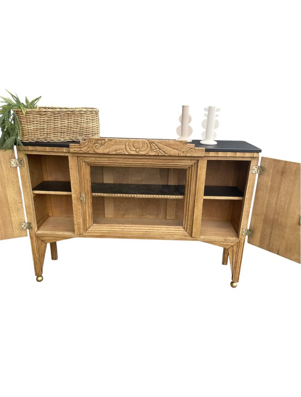 Art Deco oak sideboard