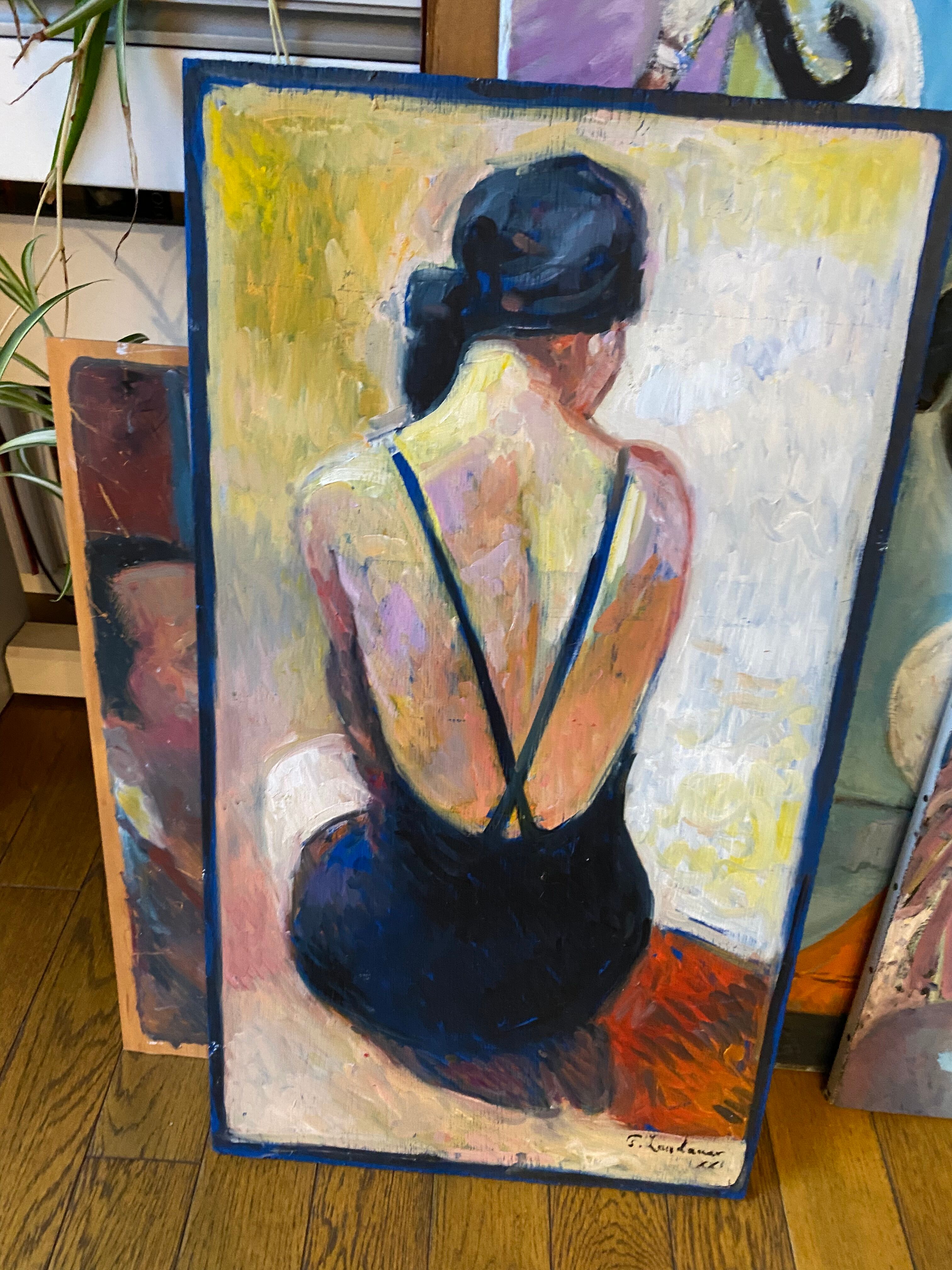 Painting Patrice Landauer