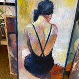 Painting Patrice Landauer