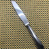 Christofle silver-plated knife, Rubans model