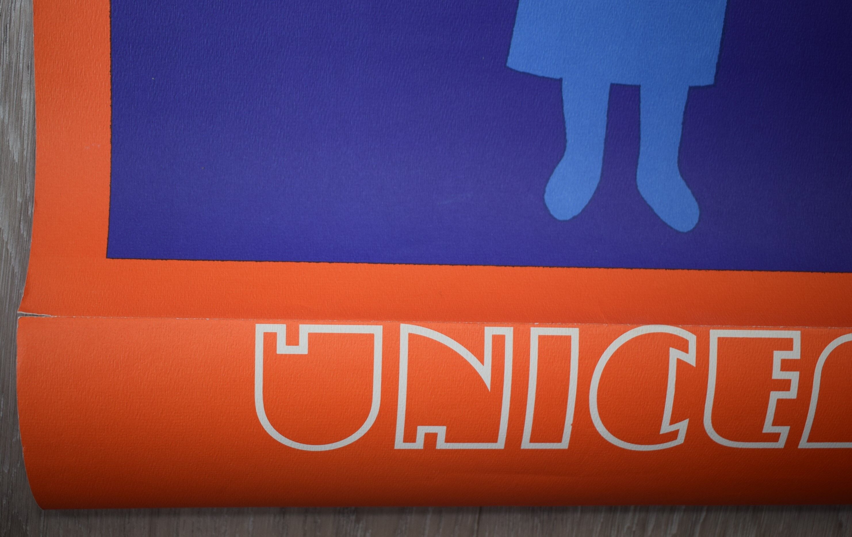 Affiche unicef 1971