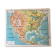 Old school map No.51/51bis United States and Mexico Vidal-Lablache - Armand Colin