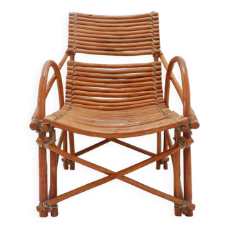 Vintage Bamboo armchair - 20th