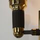 Brass floor lamp design by Sische 50-60 years