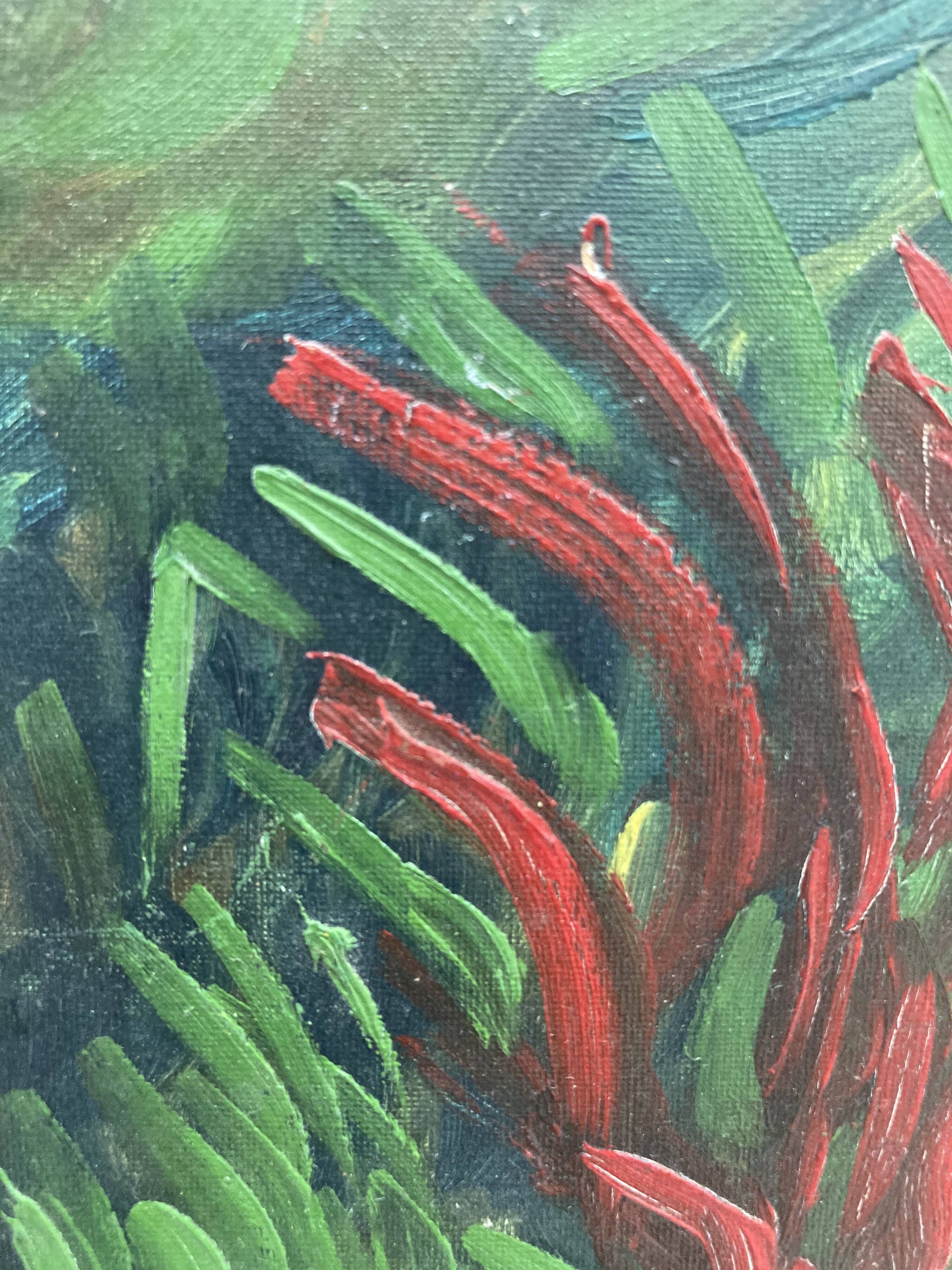 Landscape oil on panel