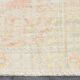 Tapis Oushak Vintage, Laine Turque Pêche & Ivoire, 179x294 Cm