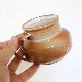 Pot à lait en grès, poterie Mongolfier, France