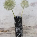 Marble Scroll Vase