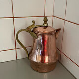 Bouilloire cuivre et bronze