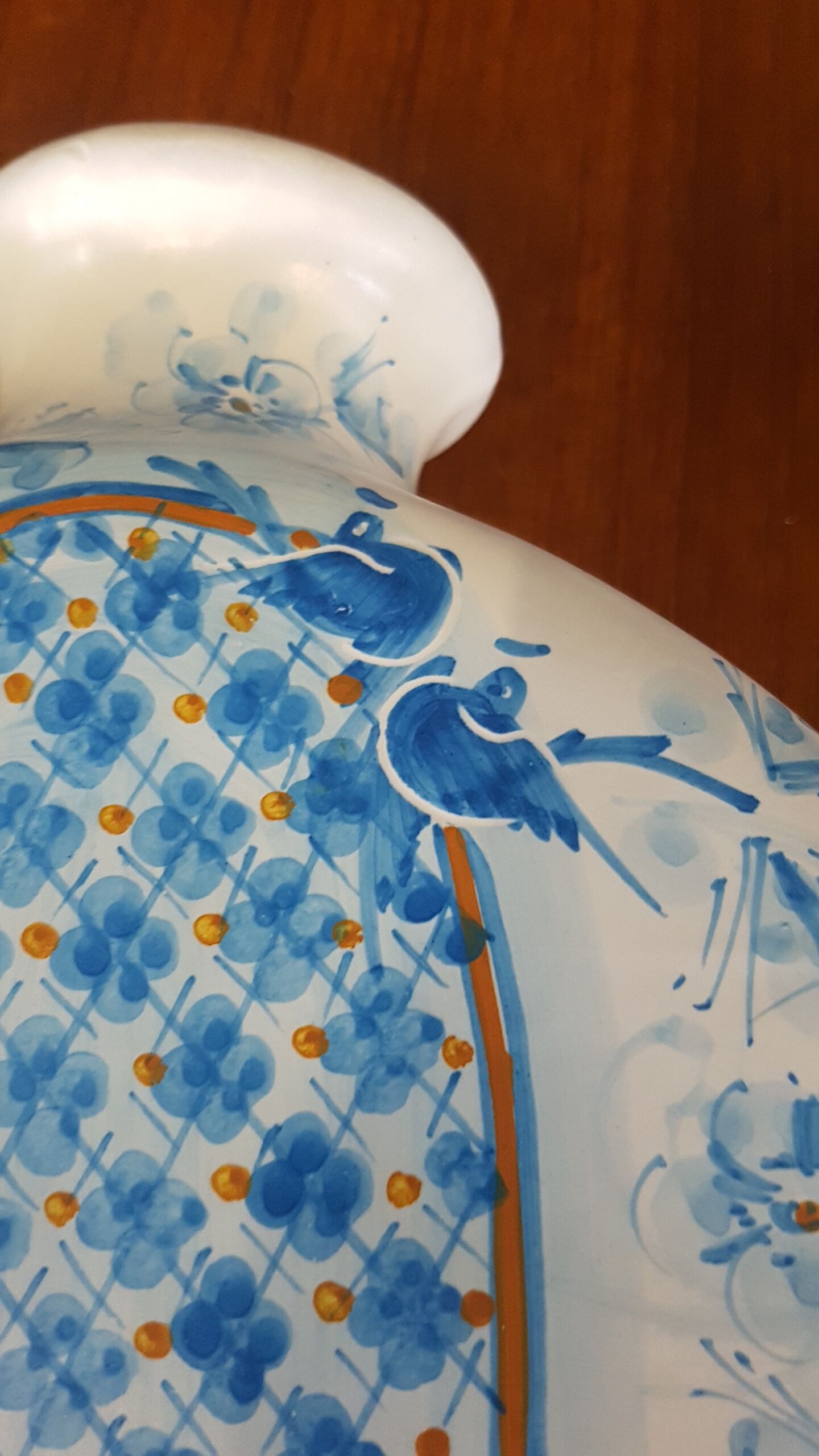 Sicilian ceramic vase pot