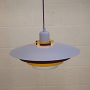Colorful Danish Pendant Lamp by Belid – 1980s