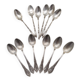 12 teaspoons/moka. 6 Boulenger and 6 laurel marking.