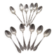 12 teaspoons/moka. 6 Boulenger and 6 laurel marking.