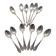 12 teaspoons/moka. 6 Boulenger and 6 laurel marking.
