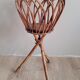 Rattan plant holder