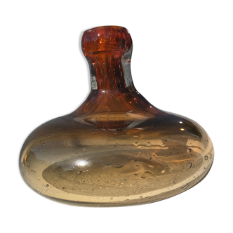 Blown glass vase