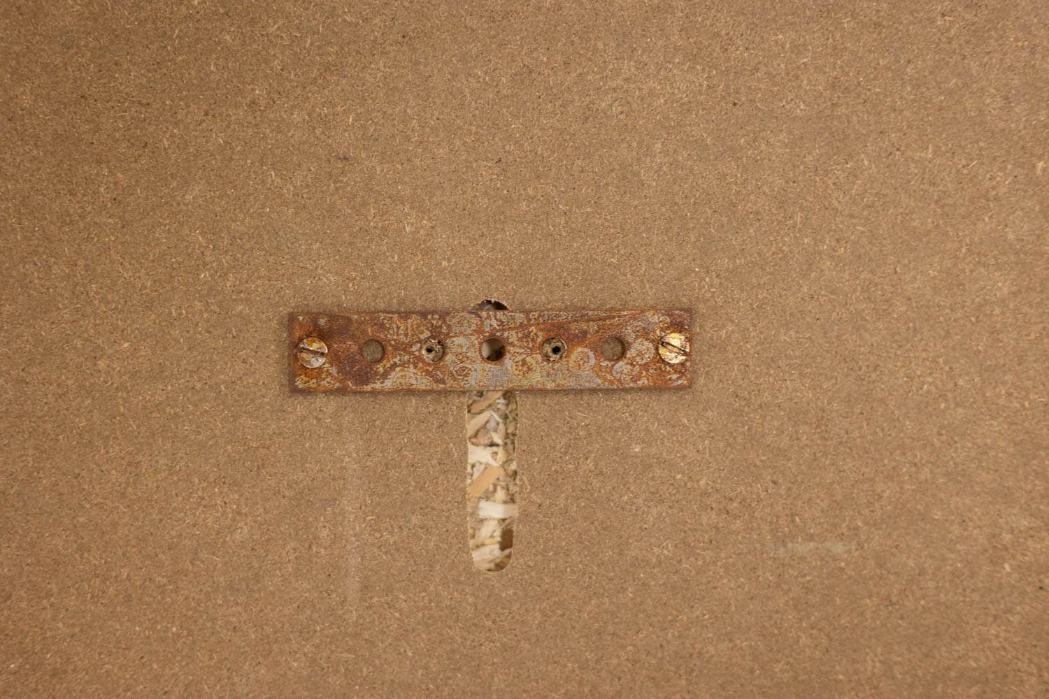 Paire de miroirs dans le goût de Gio Ponti. Circa 1970.