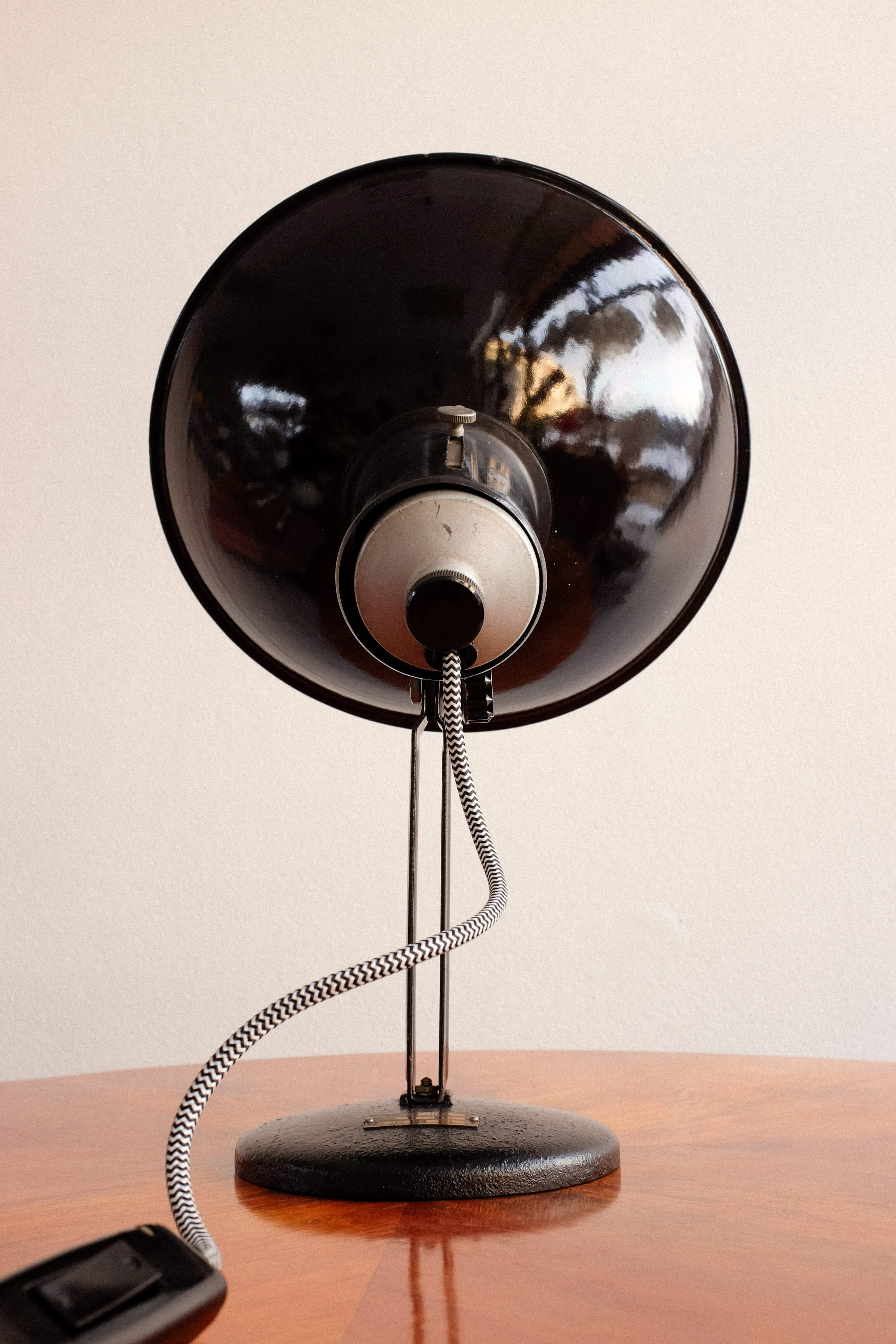 Industrial Czechoslovakian Adjustable Table Lamp, 1960s