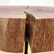 Stump side table