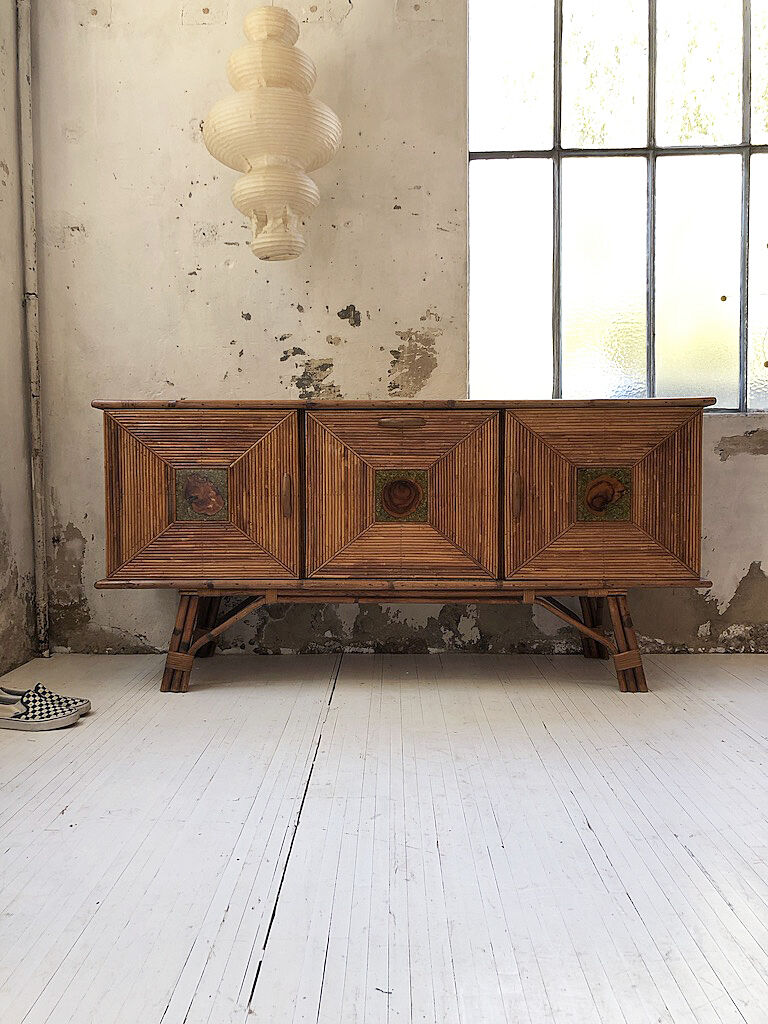 Tropicalist rattan sideboard 60