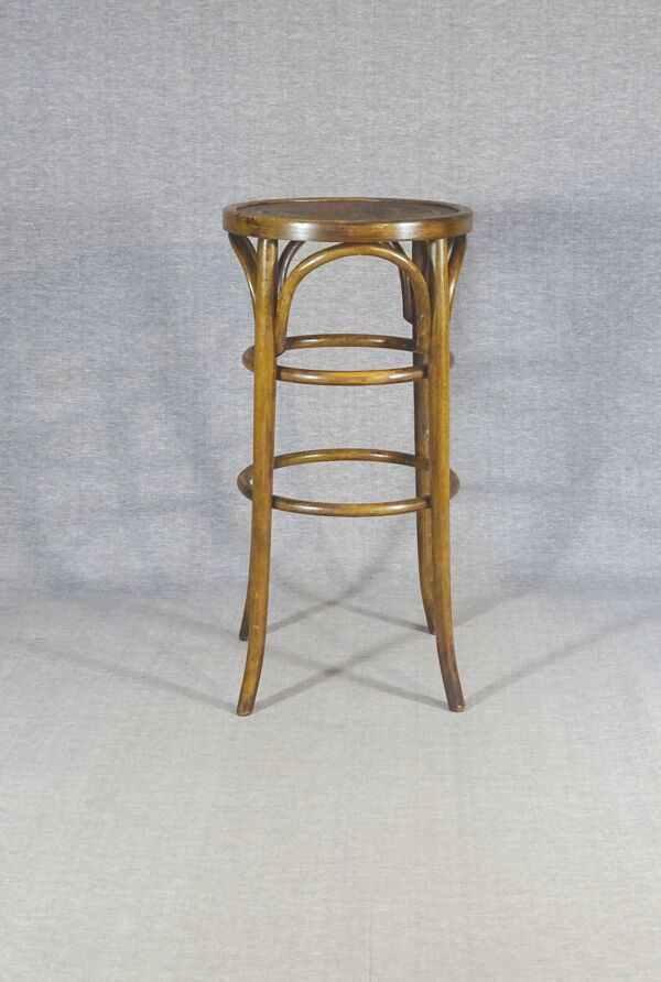 Tabouret bistro par Baumann N°96 - 1930-  assise Art-nouveau -