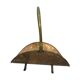 Copper log door