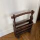 Raw wood review door