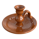 Terracotta candlestick