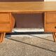 Oak desk 50s compass