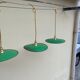 Green and white vintage suspensions quartet farm style indus vintage