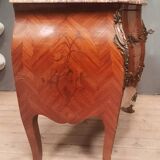 Louis XV style marquetry chest of drawers