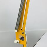 Habitat vintage articulated architect's lamp, yellow metal