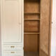 Vintage wardrobe with mirror