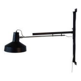 Applique multi-réglable en métal noir pour Hiemstra Evolux, années 1960