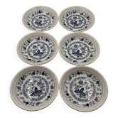 Lot de 6 assiettes creuse Biltons