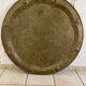 Ancient eastern brass plate engraved with Mamluk decoration – 96