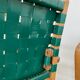 2 armchairs bridge vintage year 50 wood and vinyl