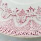 Sarreguemines earthenware plate, "Wagram" motif