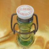 Old green bottle biére & lemonade e. beis la réole