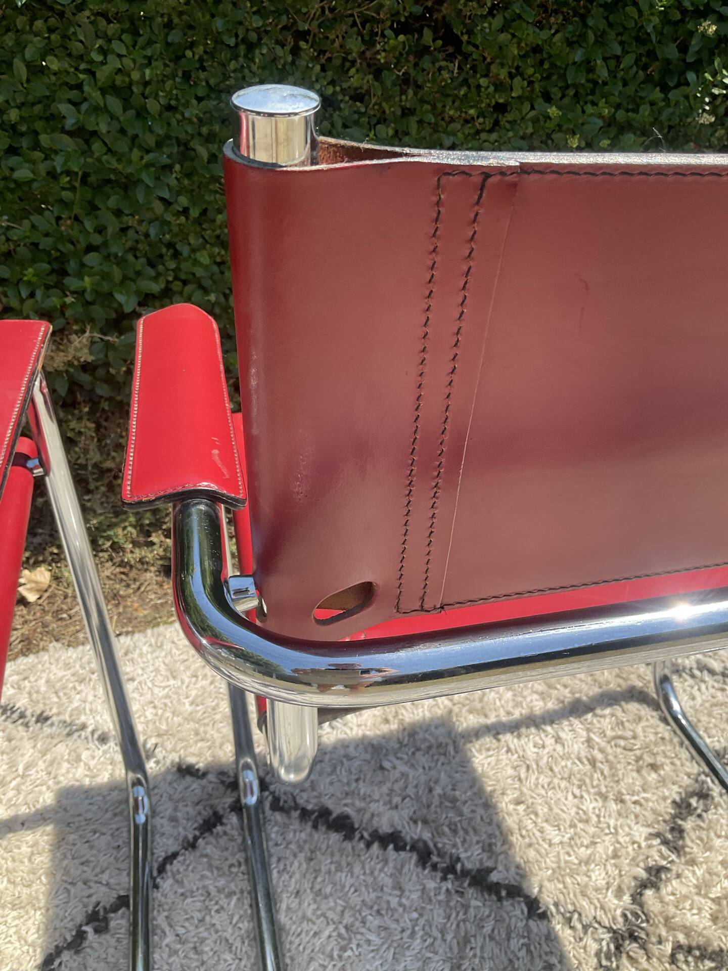 Paire de fauteuils Cantilever style Mart Stam