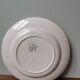 Vintage plate flower pattern Sarreguemines Digoin France Corsica