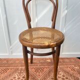 Thonet bistro chair in wood and cane