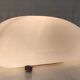 Plafonnier ou applique globe opaline carré - mid. XXeme