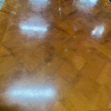 Louis XV extendable cherry dining table