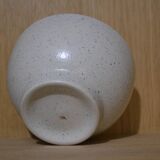 Speckled blue sandstone bowl