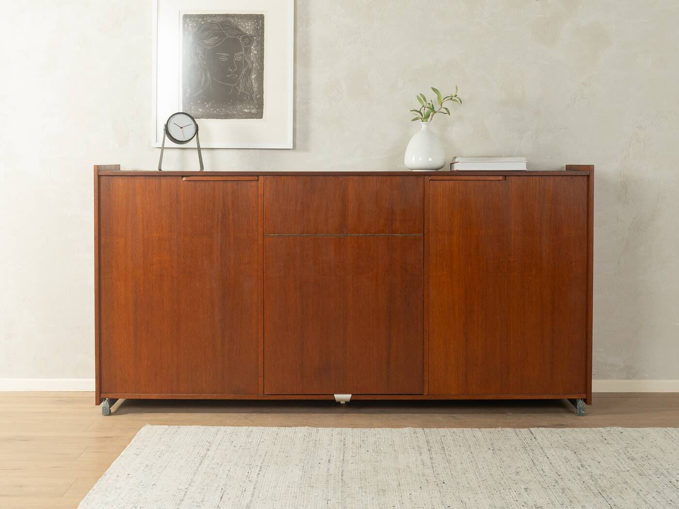 1960s Mid-Century folding-bed, vintage