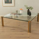 Coffee table, Peter Ghyczy, 132x132 cm