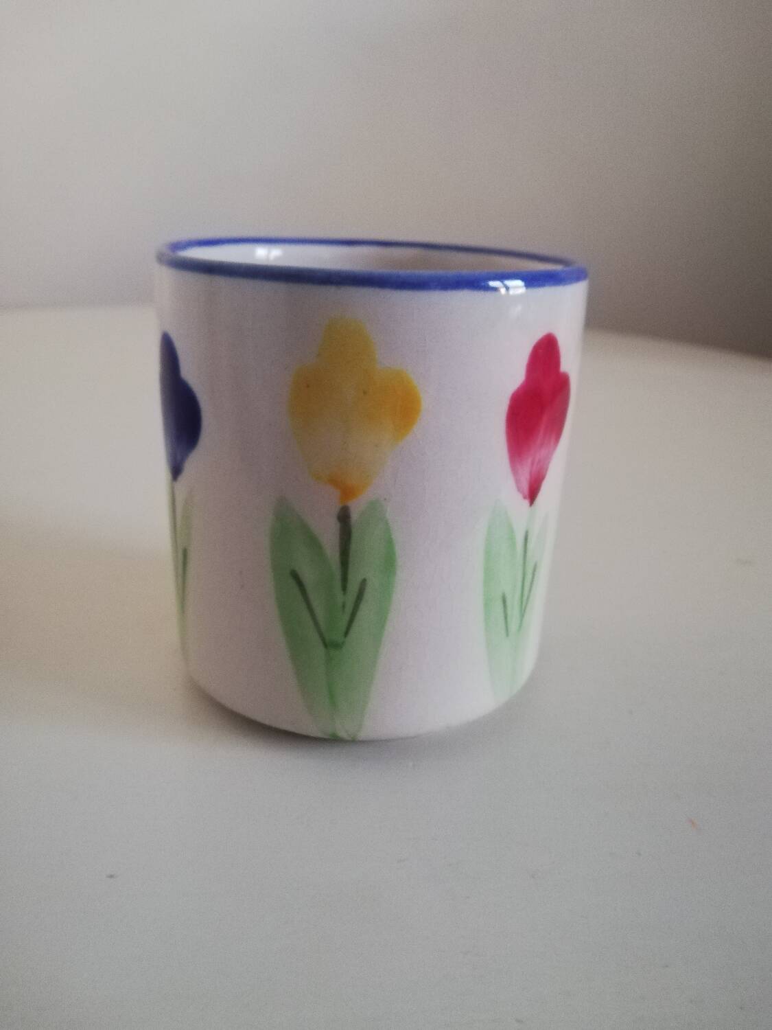 Tasse mug vintage peint à la main